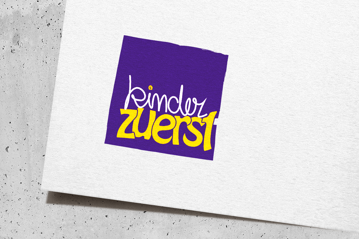 Kinder zuerst logo